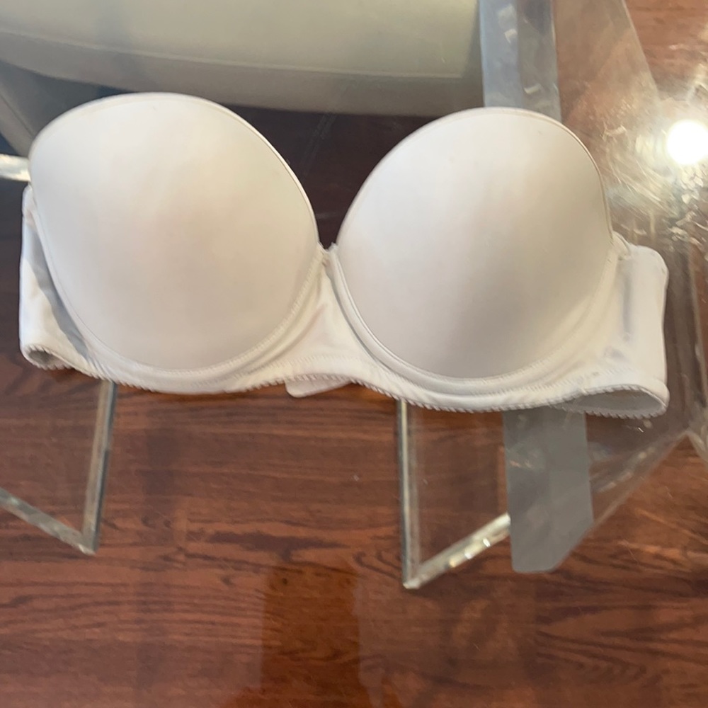 36B felina white strapless bra